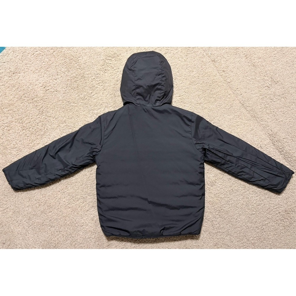 The North Face Kids' Boys Reversible Perrito Hooded Jacket, XS (6) Black/Gray - Picture 12 of 16